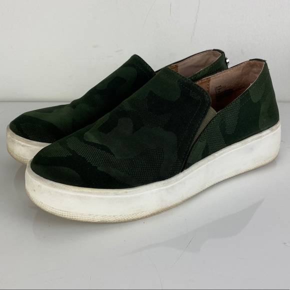 Steve Madden Zayna camo platform slip-on flats 7.5 - Picture 1 of 8